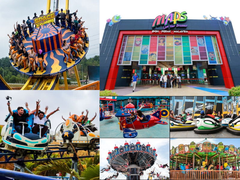 MAPS perak malaysia theme park amusement park abandoned shut down 2021