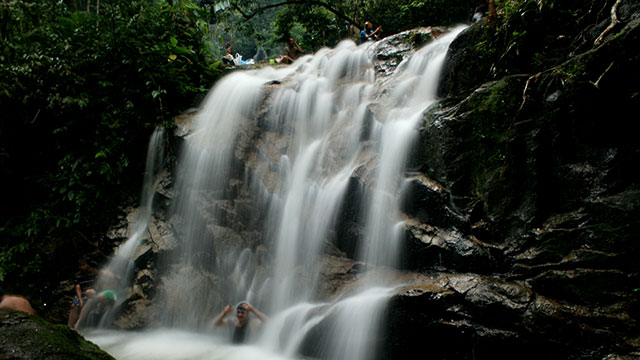 malaysia selangor waterfalls no air sungai