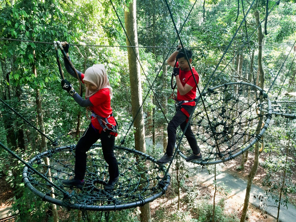 skytrex selangor eco tourism adventure travel malaysia