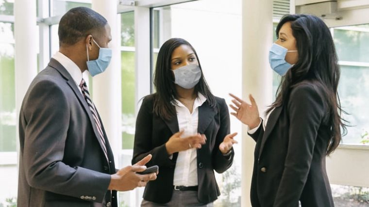 Face Mask Wearing in Office