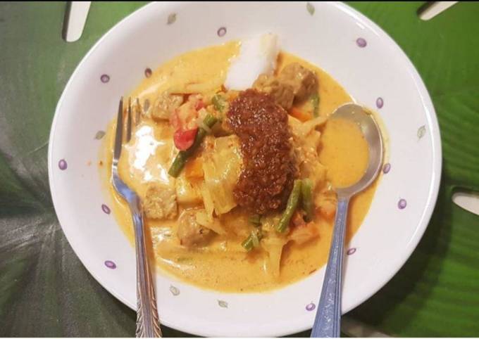 kuah lodeh and kacang