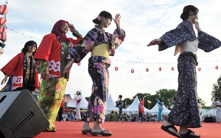 Bon Odori Dancers